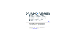 Desktop Screenshot of drrankundpartner.de